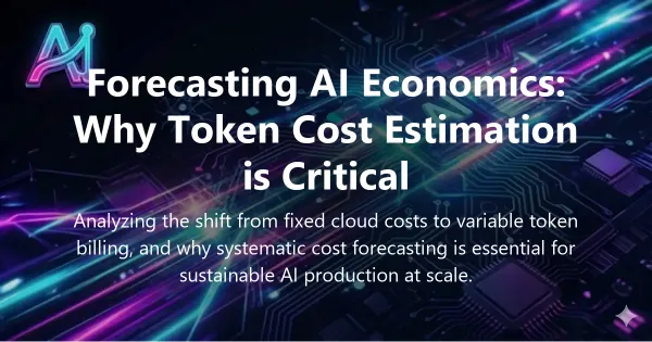 Cover image for "Forecasting AI Economics: Why Token Cost Estimation is Critical" — AI tools, cost-management guide | Applied AI Hub