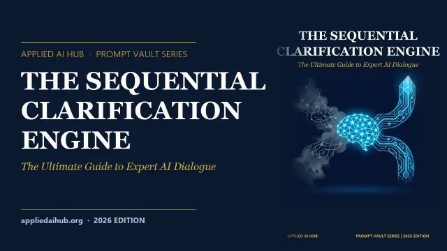 Sequential Clarification Engine — Expert AI Dialogue System Cover